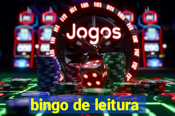 bingo de leitura